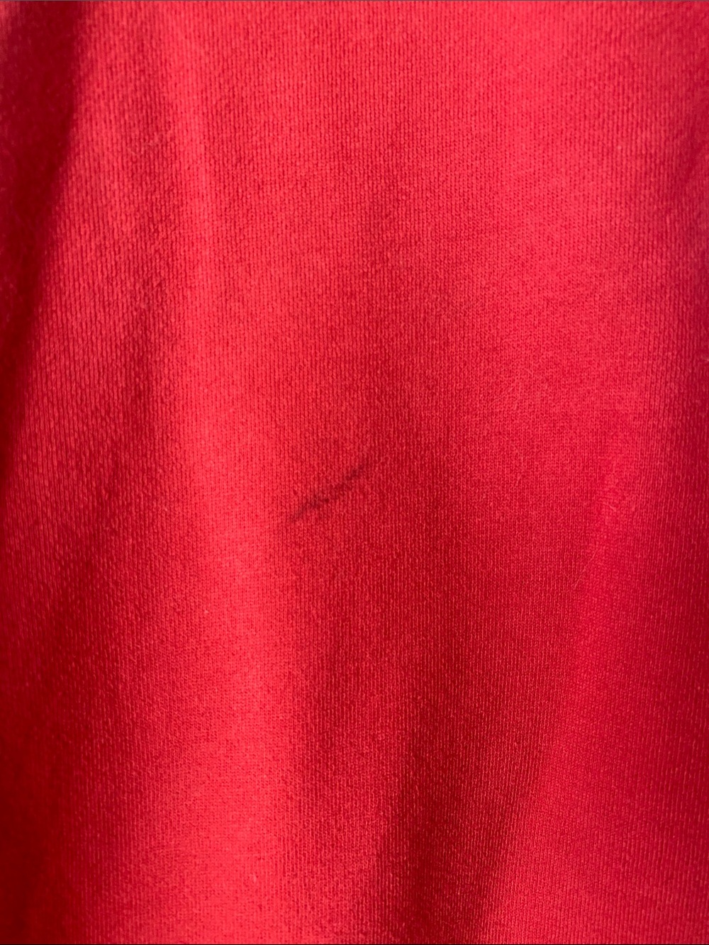 Vtg Quiksilver Men's XL Red Pullover Hoodie - Logo Fleece Sweatshirt - 1541 - Picture 7 of 11
